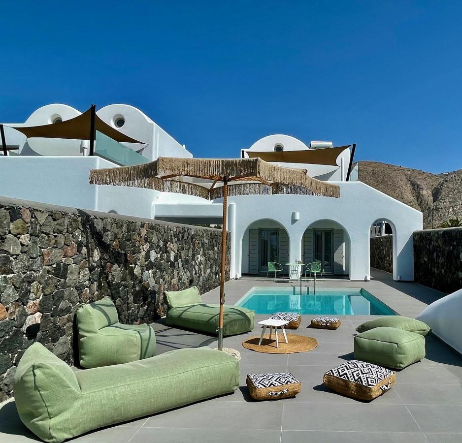 Modern Dome Homes Of Santorini Perissa  Eksteriør billede