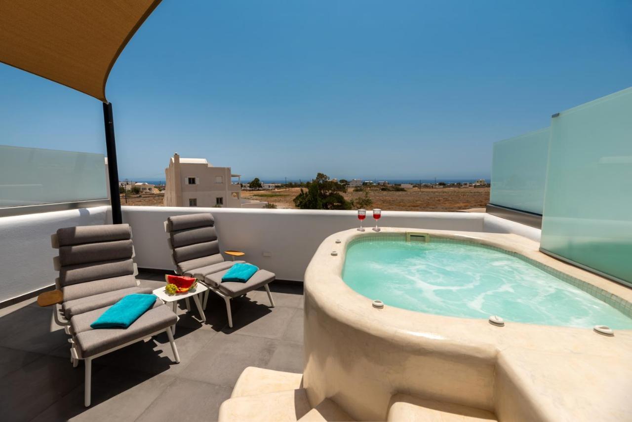 Modern Dome Homes Of Santorini Perissa  Eksteriør billede