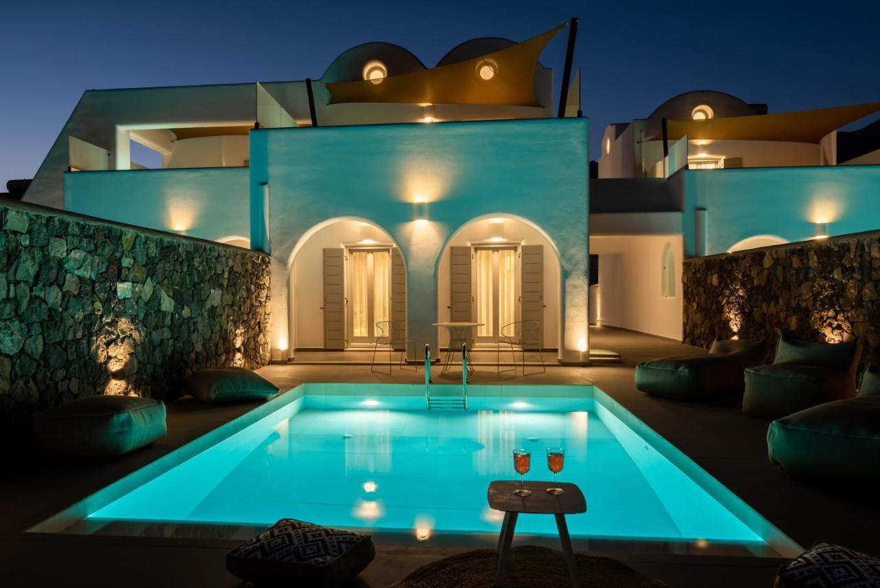 Modern Dome Homes Of Santorini Perissa  Eksteriør billede