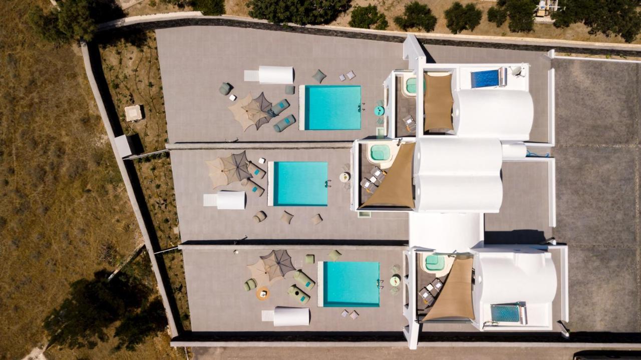 Modern Dome Homes Of Santorini Perissa  Eksteriør billede