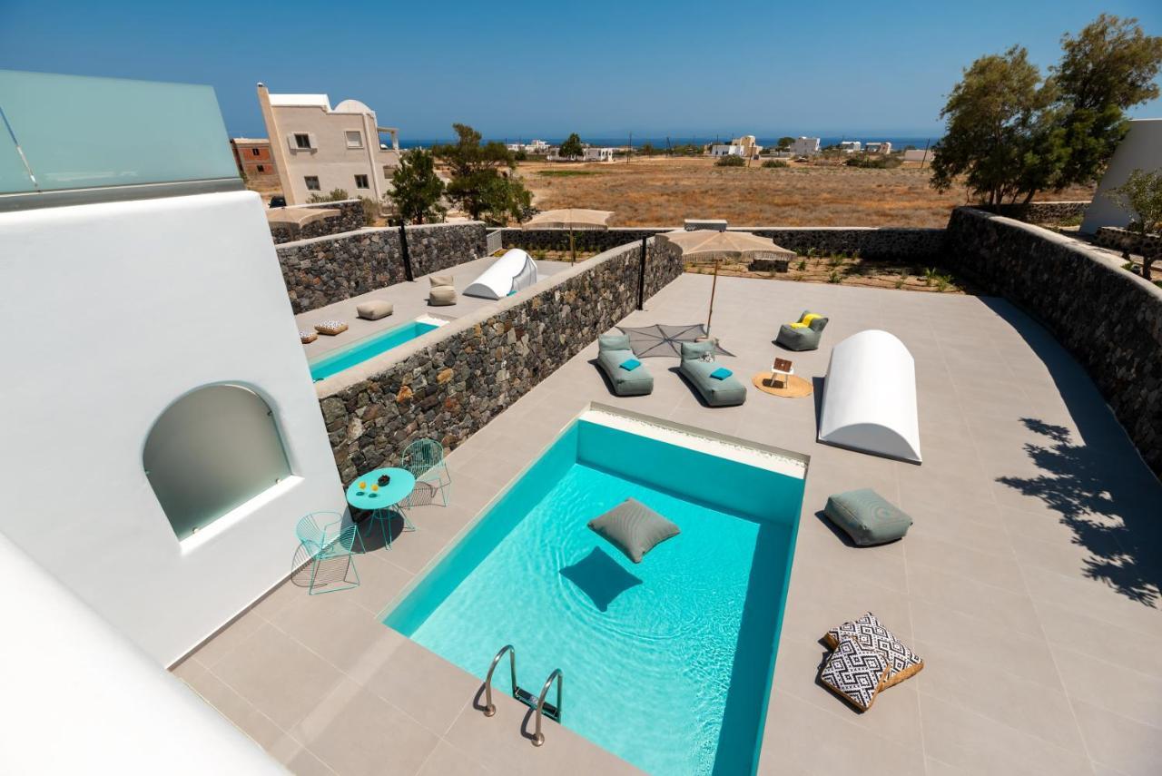 Modern Dome Homes Of Santorini Perissa  Eksteriør billede