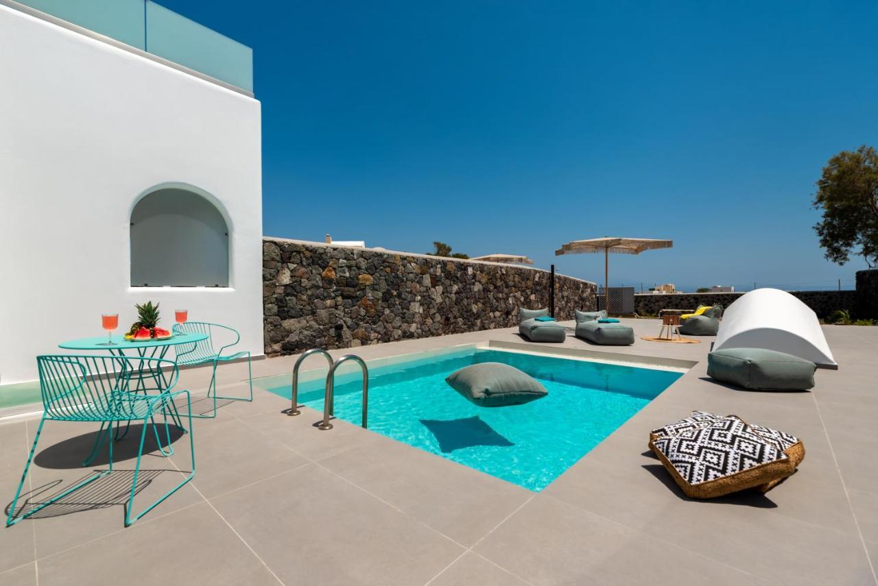 Modern Dome Homes Of Santorini Perissa  Eksteriør billede